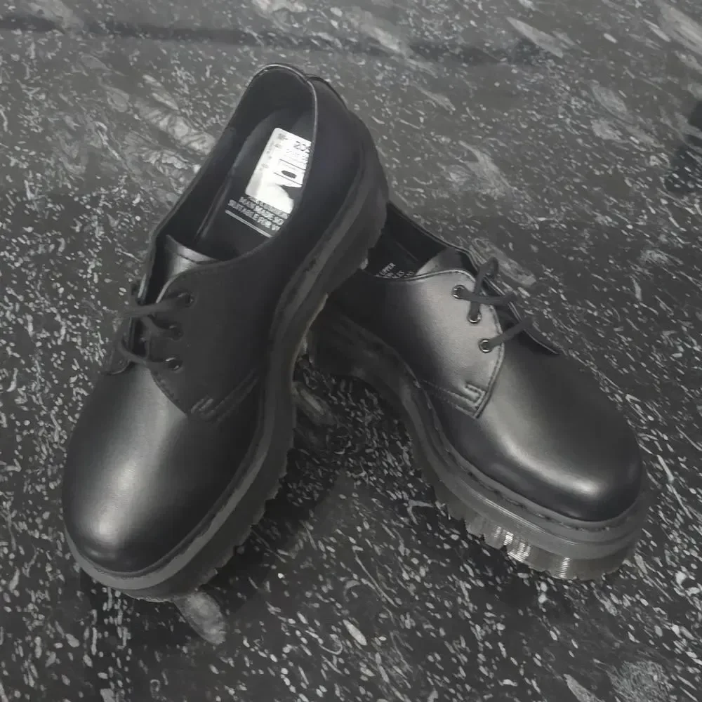 BRAND NEW Dr. MARTENS VEGAN 1461 QUAD MONO LOAFER
